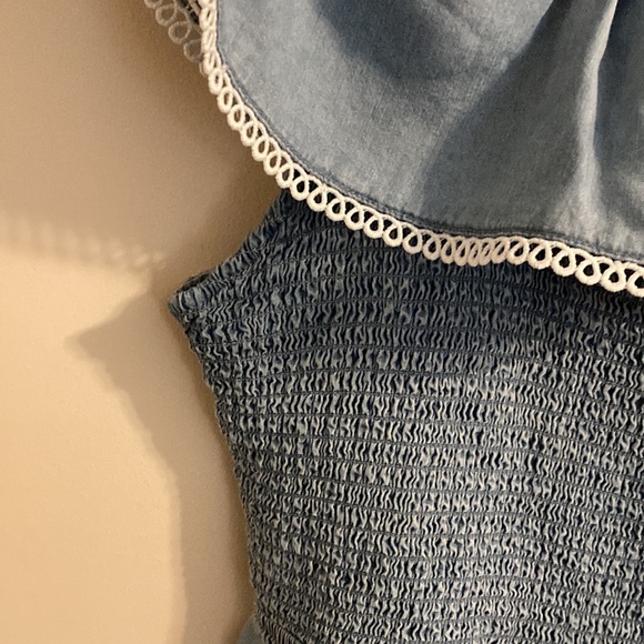 SO Women’s blue off the shoulder sun dress - Picture 5 of 15